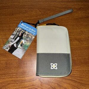 NWT Sherpani Rio Passport Wallet Travel Card ID Holder Wristlet Carry REI Co Op